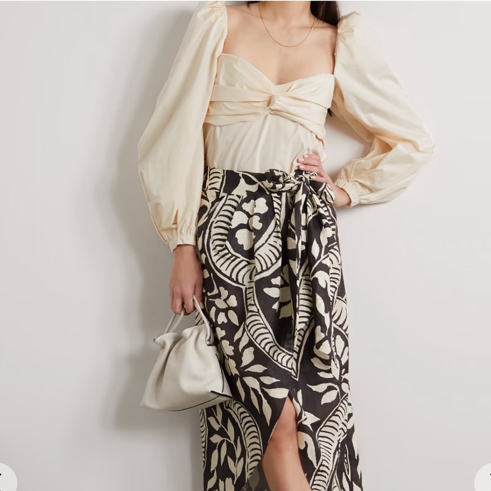 Johanna Ortiz Love Me Like 70’s Ruched Blouse